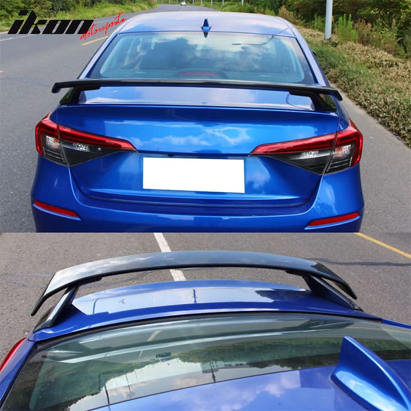2022-2025 Honda Civic 11th Gen HPD V2 Trunk Spoiler ABS - Image 11