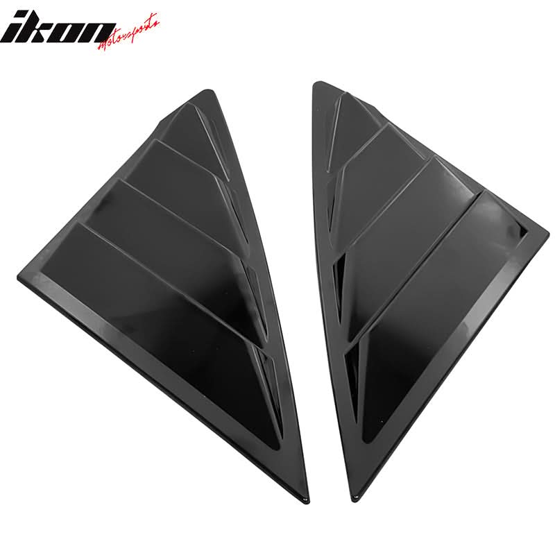2022-2025 Honda Civic 11th Gen Sedan PC IKON Style 2PCS Window Louver - Image 8