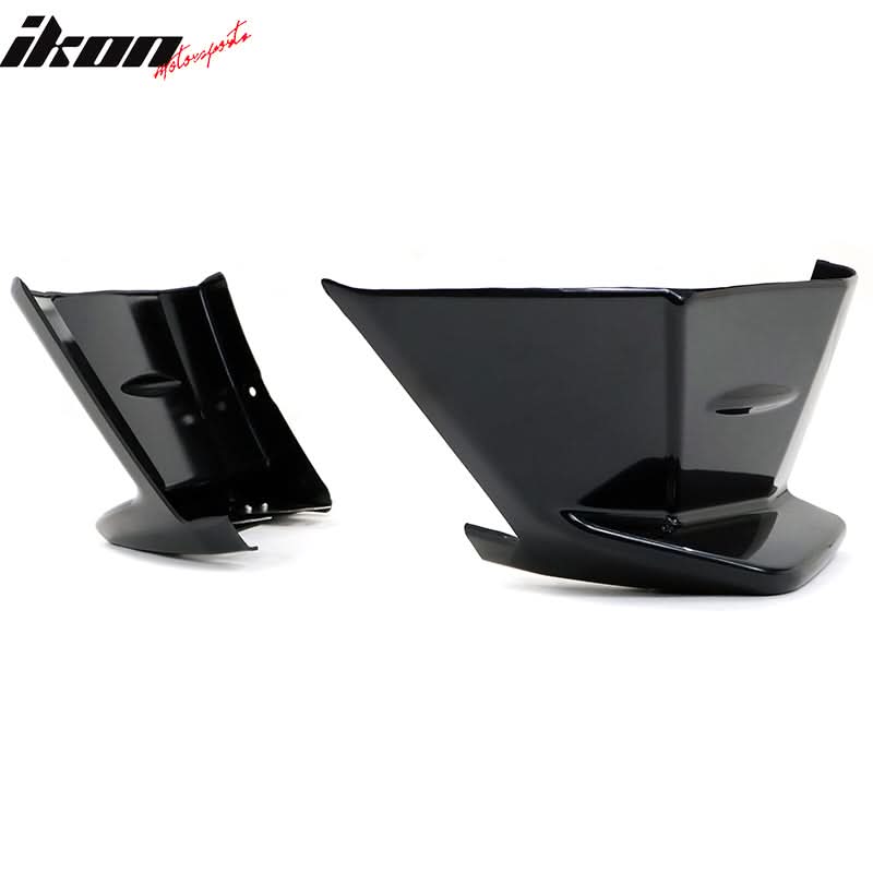 2022-2025 Subaru BRZ STI Style Red Front Lip Cover Side Strake ABS - Image 13