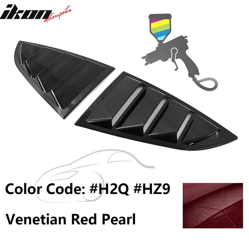 2022-2025 Subaru BRZ Toyota GR86 2DR IKON Style Window Louver PC - Image 15