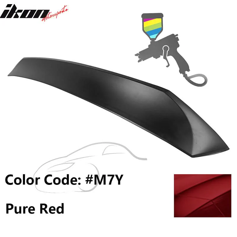 2022-2025 Subaru BRZ Toyota GR86 IKON Style Rear Roof Spoiler ABS - Image 13