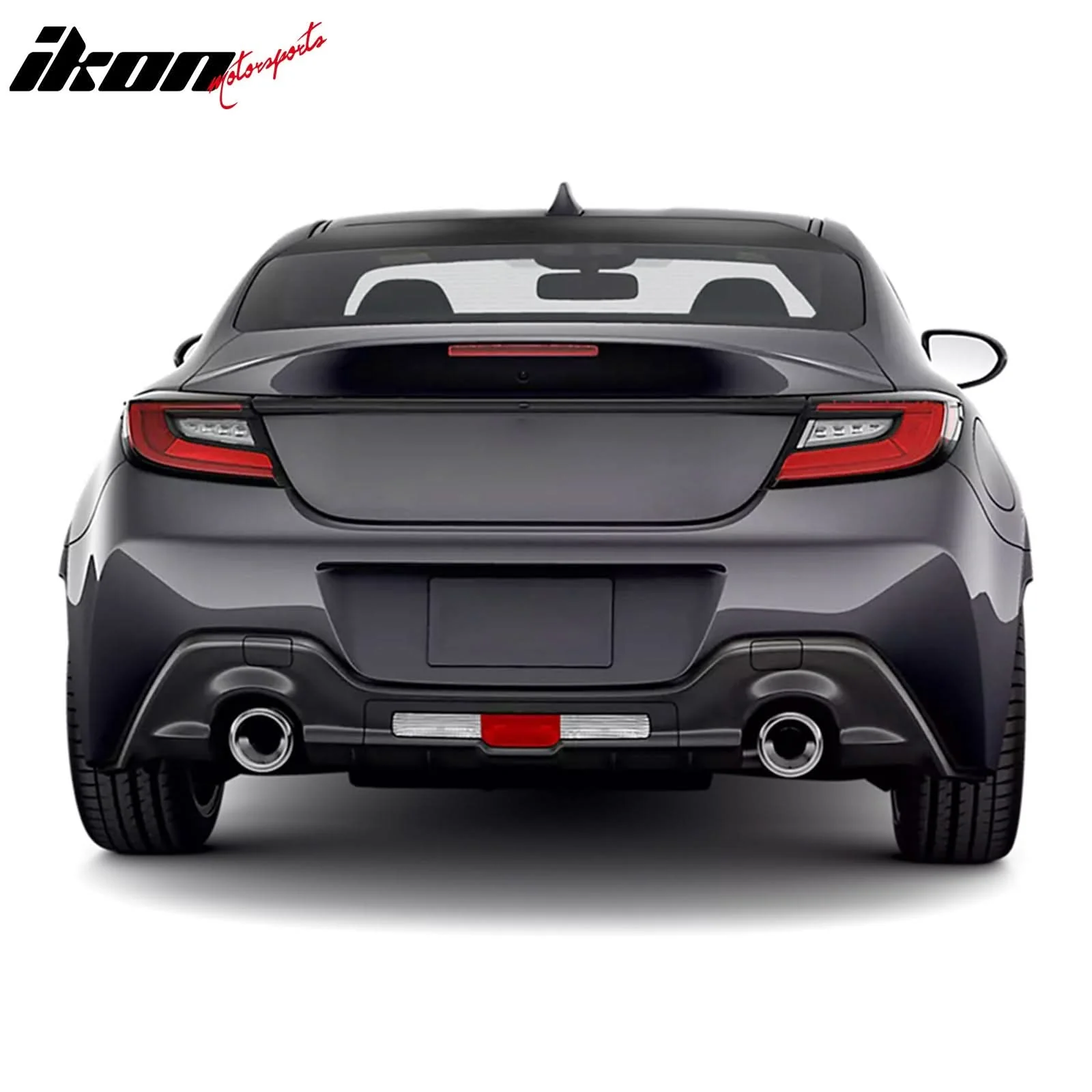 2022-2025 Subaru BRZ Toyota GR86 IKON Style Rear Roof Spoiler ABS - Image 2