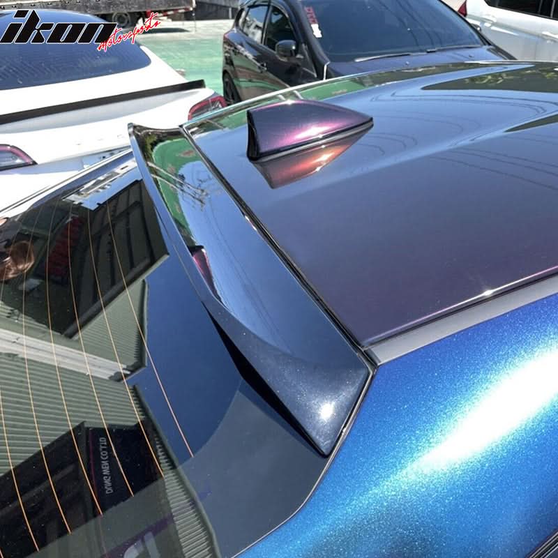 2022-2025 Subaru BRZ Toyota GR86 IKON Style Roof Spoiler Gloss Black - Image 3