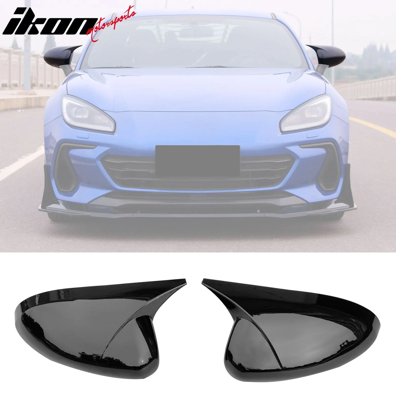2022-2025 Subaru BRZ Toyota GR86 JDM Mirror Covers - Image 7