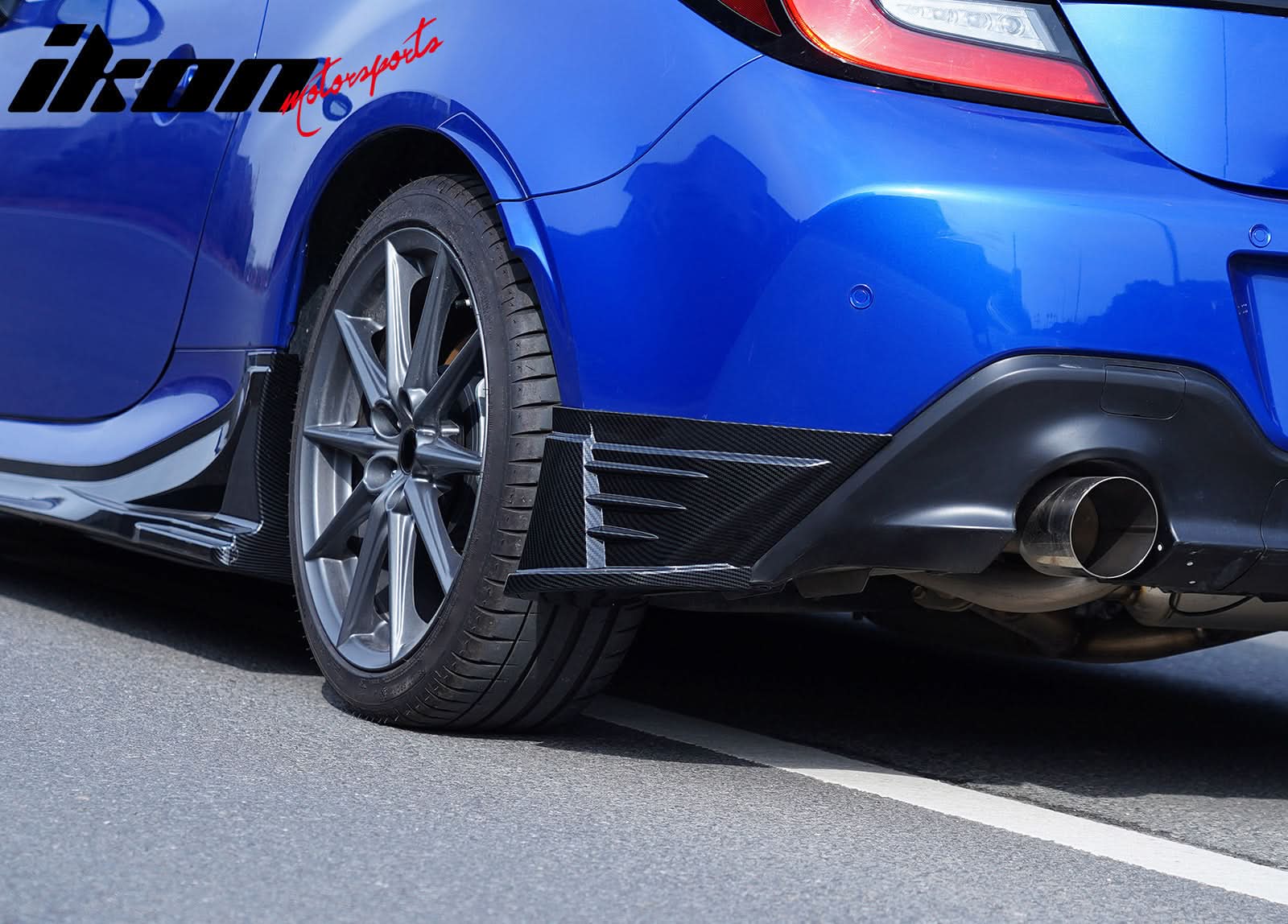 2022-2025 Subaru BRZ Toyota GR86 JDM Rear Aprons PP - Image 2