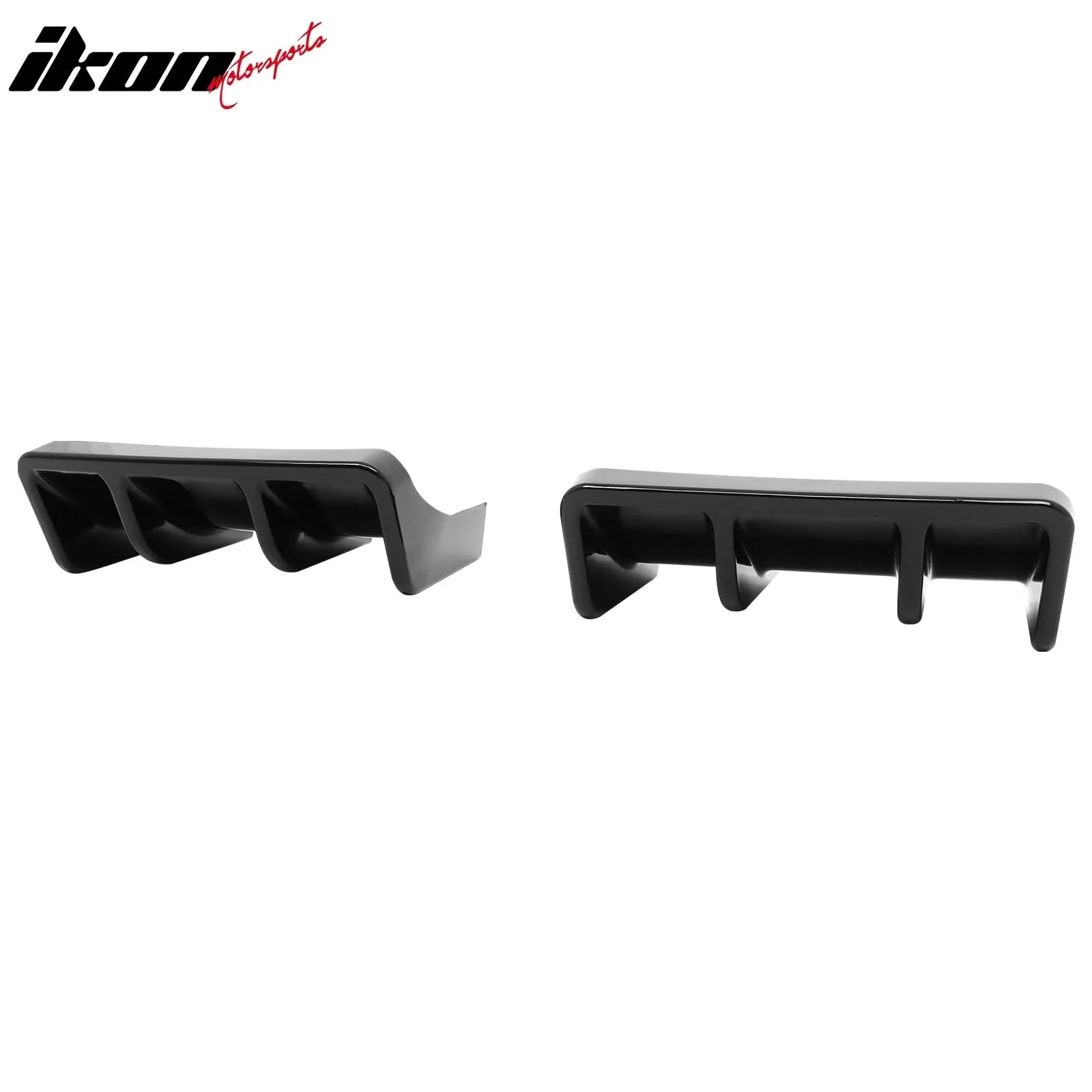 2022-2025 Subaru BRZ & Toyota GR86 JDM Style Gloss Black Rear Diffuser - Image 3