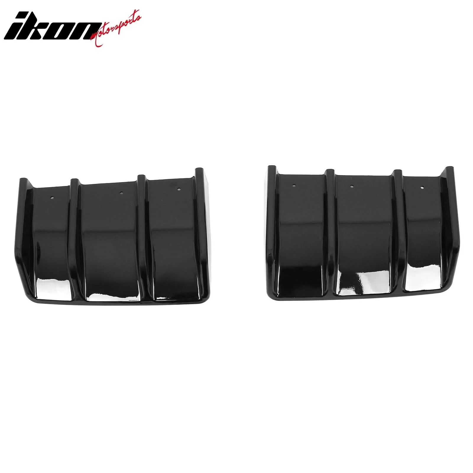 2022-2025 Subaru BRZ & Toyota GR86 JDM Style Gloss Black Rear Diffuser - Image 5