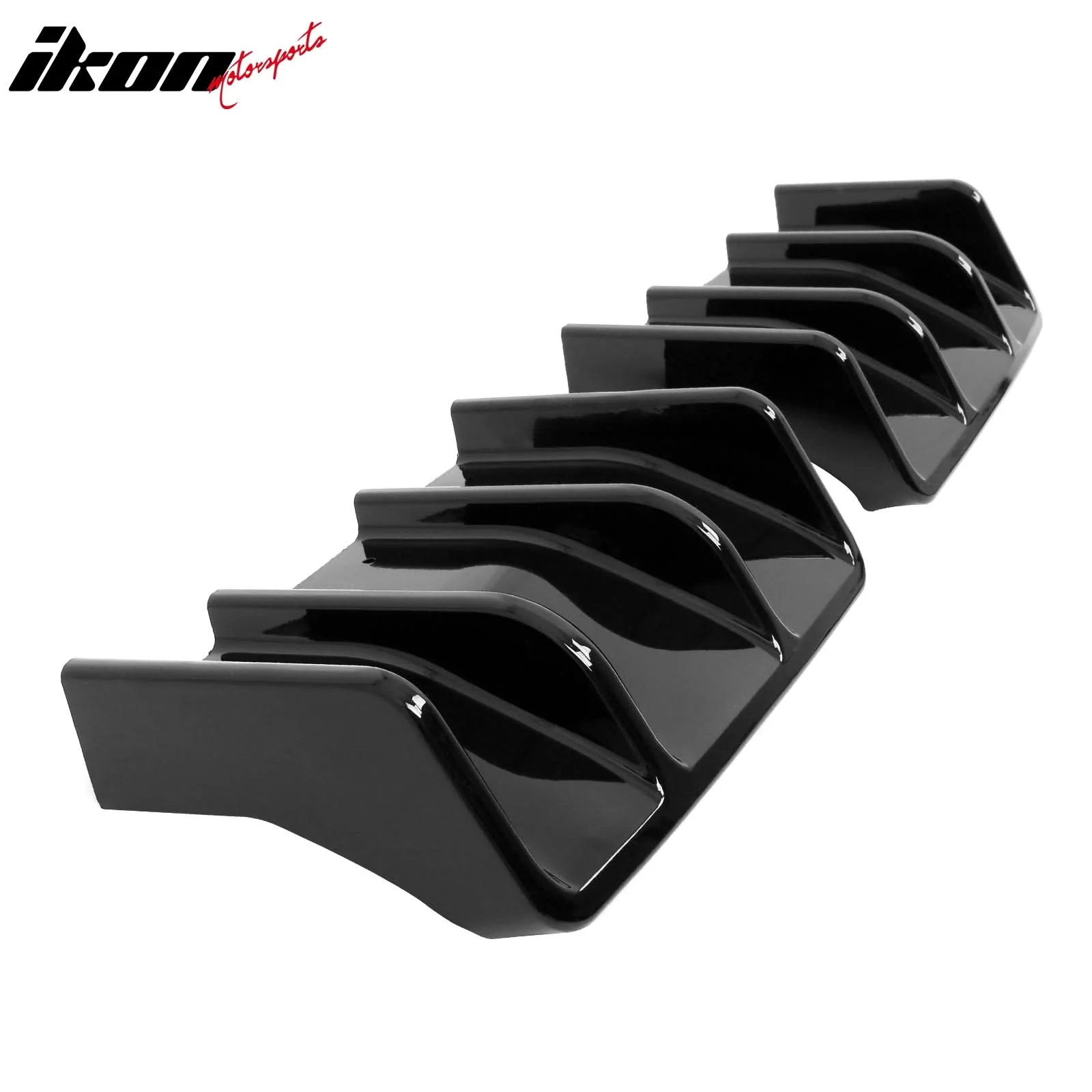 2022-2025 Subaru BRZ & Toyota GR86 JDM Style Gloss Black Rear Diffuser - Image 7
