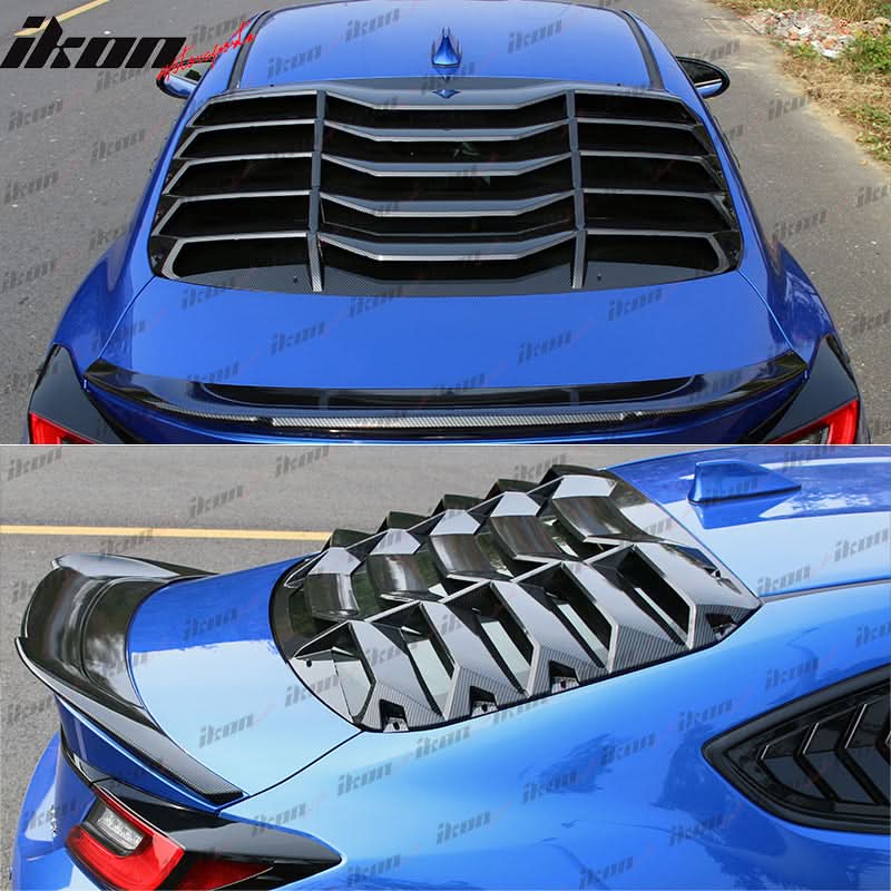 2022-2025 Subaru BRZ Toyota GR86 Rear Window Louver - Image 2