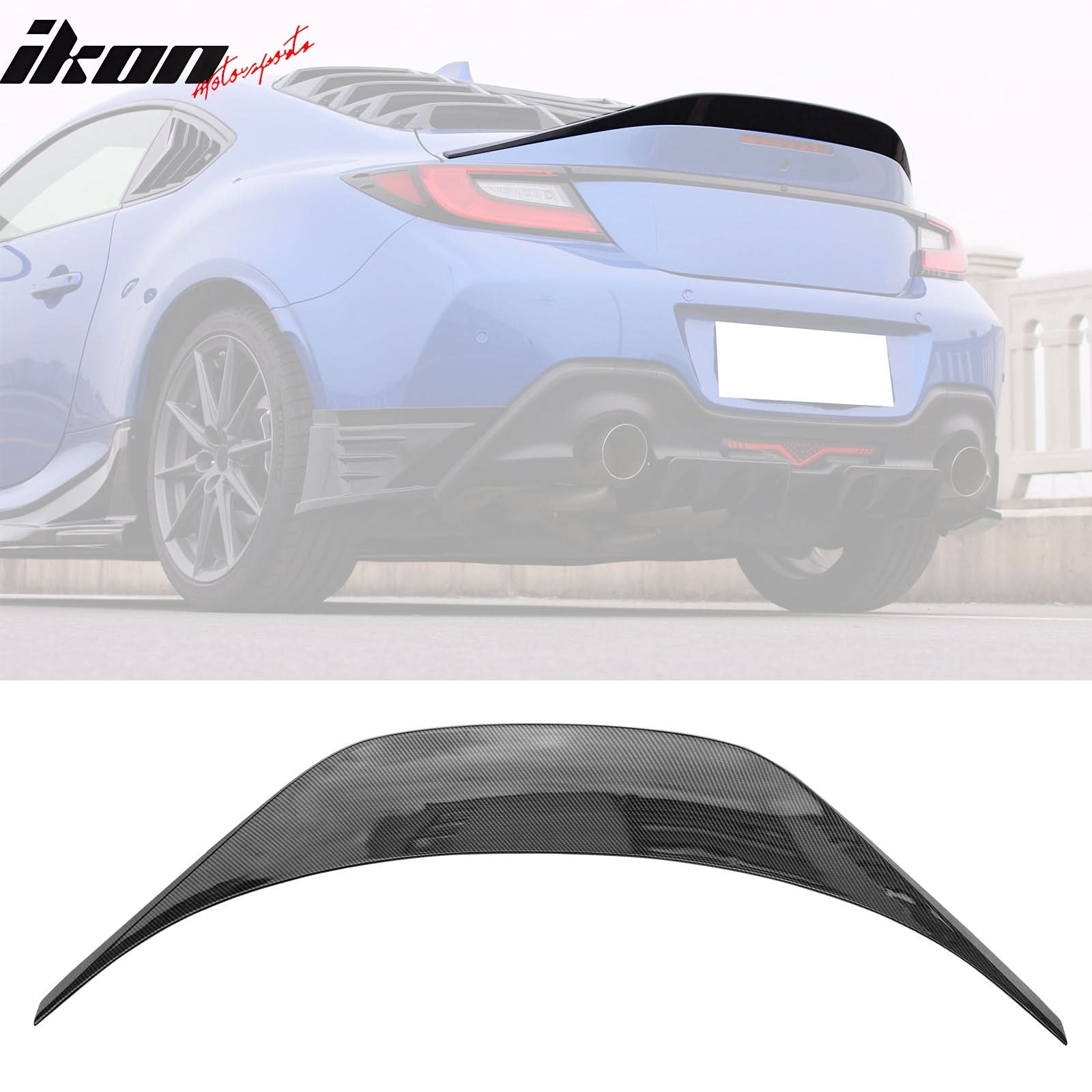 2022-2025 Subaru BRZ Toyota GR86 TRD Style Trunk Spoiler - Image 8