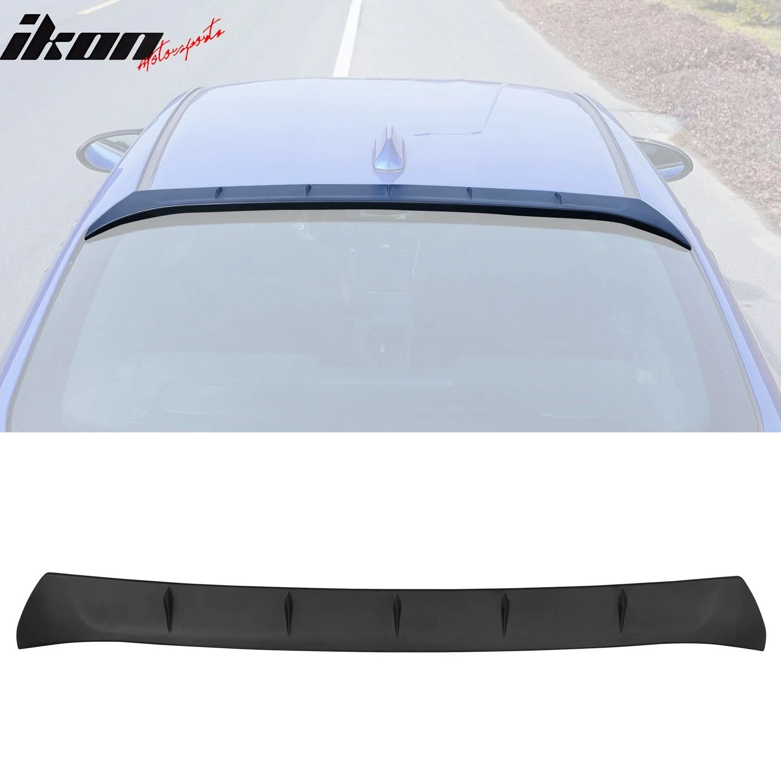 2022-2025 Subaru BRZ Toyota GR86 V Roof Spoiler ABS - Image 14