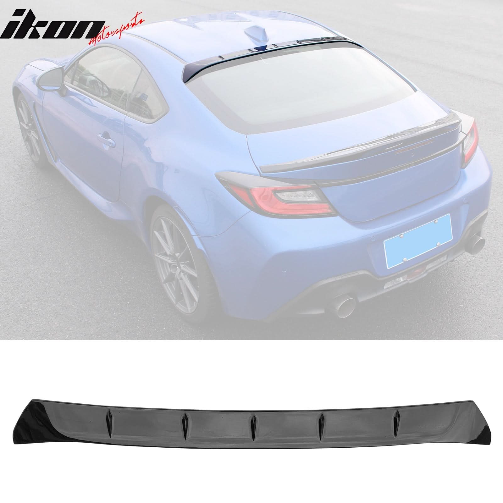 2022-2025 Subaru BRZ Toyota GR86 V Roof Spoiler ABS - Image 8