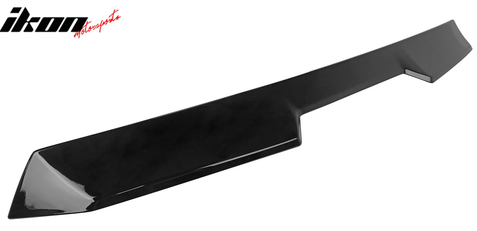 2022-2025 Subaru BRZ Toyota GR86 V Style Rear Roof Spoiler Gloss Black - Image 6