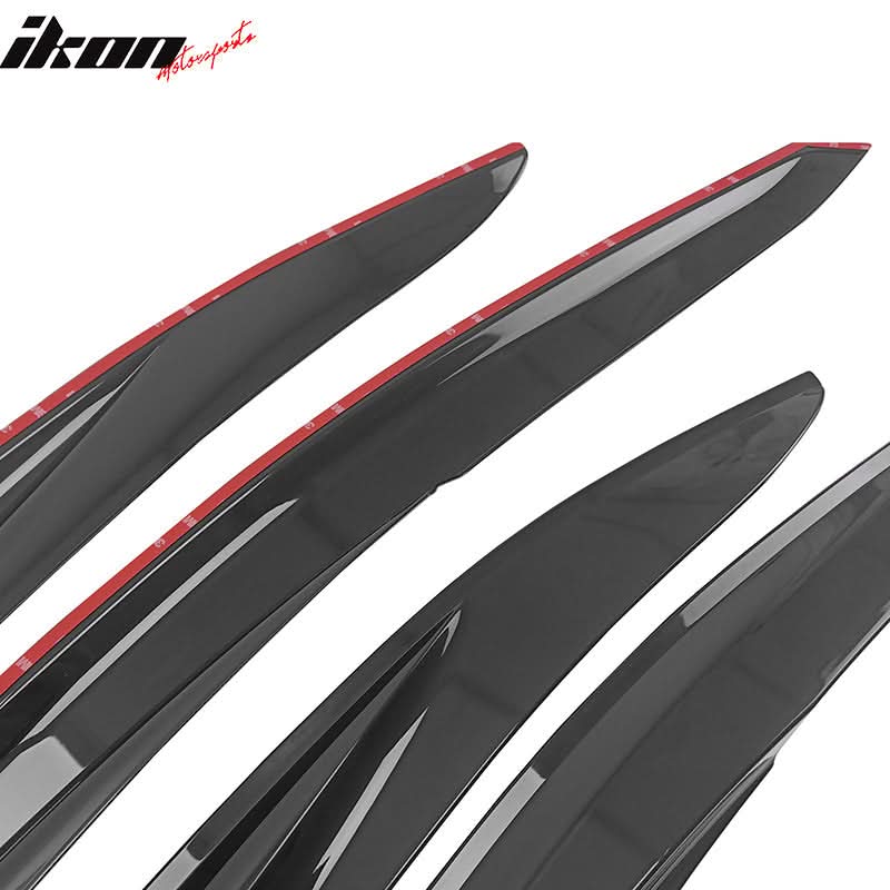 2022-2025 Subaru WRX 5th Mugen Style Window Visor Rain Wind Guard Vent - Image 10