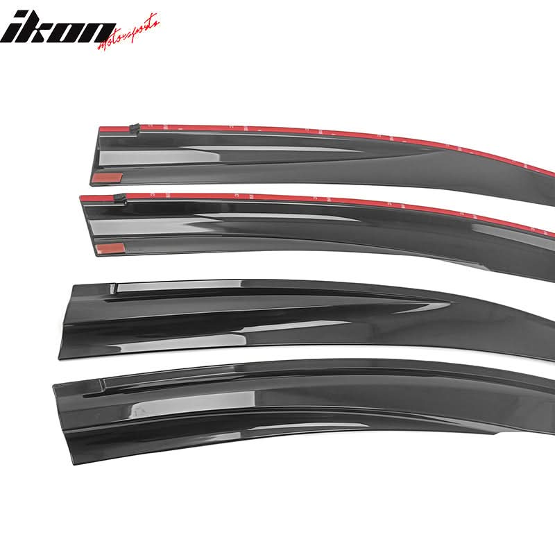 2022-2025 Subaru WRX 5th Mugen Style Window Visor Rain Wind Guard Vent - Image 11