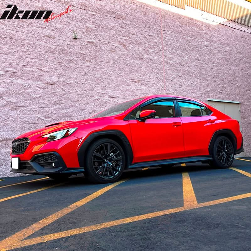 2022-2025 Subaru WRX 5th Mugen Style Window Visor Rain Wind Guard Vent - Image 2