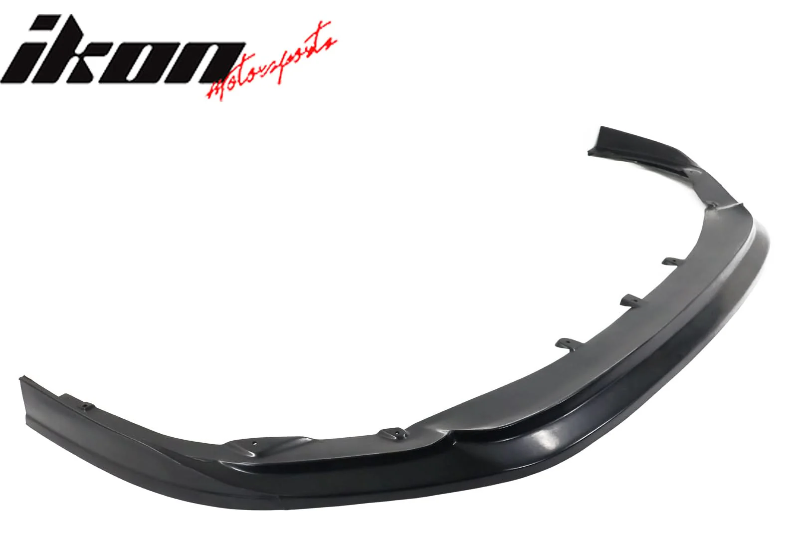 2022-2025 Subaru WRX CS Style Unpainted Black Front Bumper Lip PU - Image 2