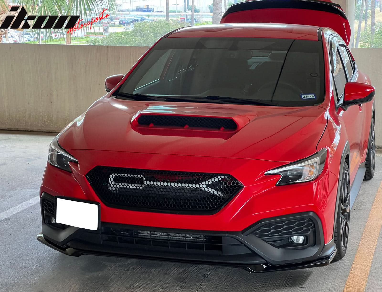2022-2025 Subaru WRX Gloss Black Sport Style Front Bumper Grille ABS - Image 3
