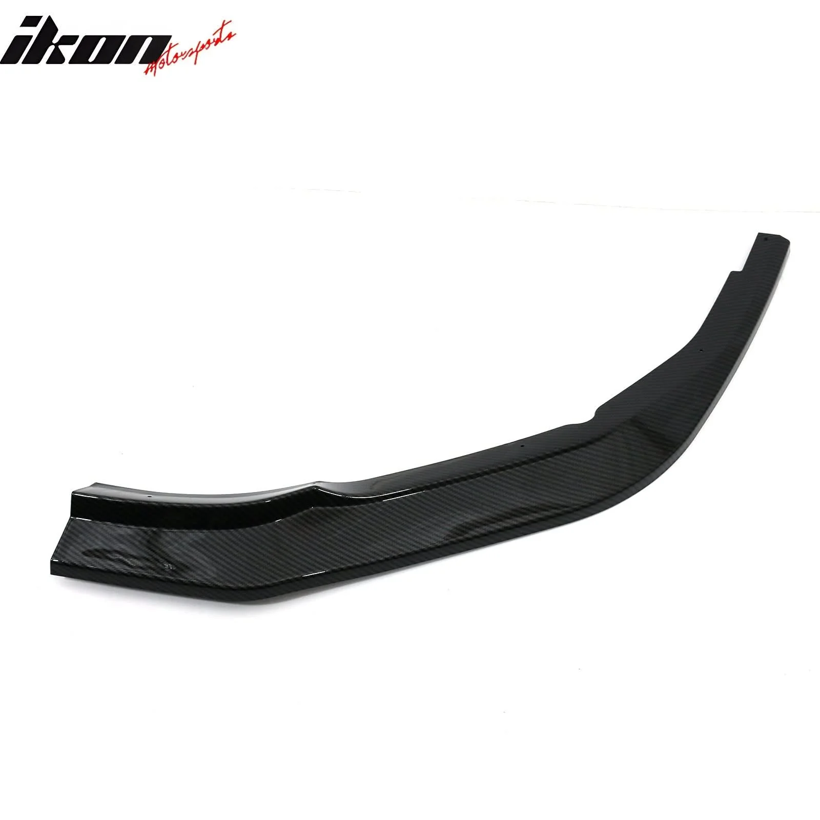 2022-2025 Subaru WRX IKON Carbon Fiber Print Front Bumper Lip PP 3PCS - Image 9