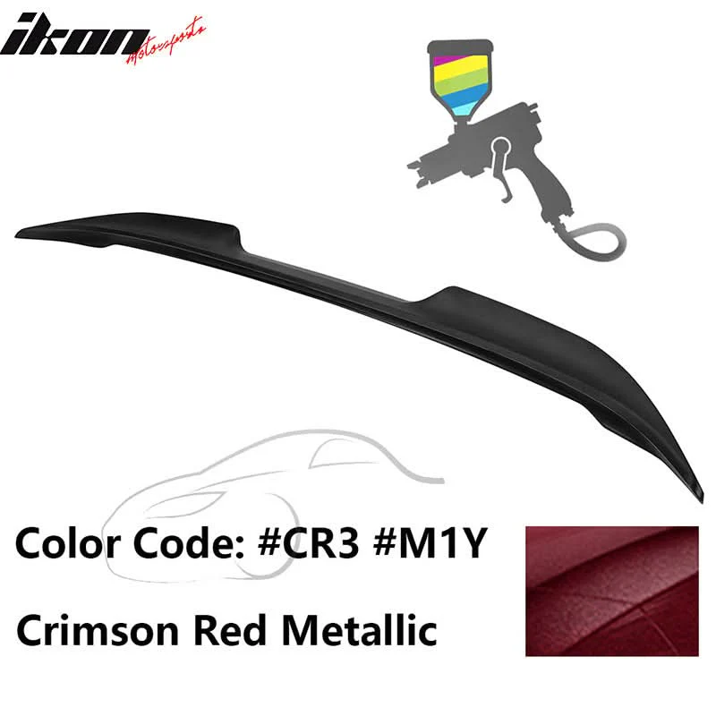 2022-2025 Subaru WRX Rear Trunk Spoiler Wing V2 Style ABS - Image 11