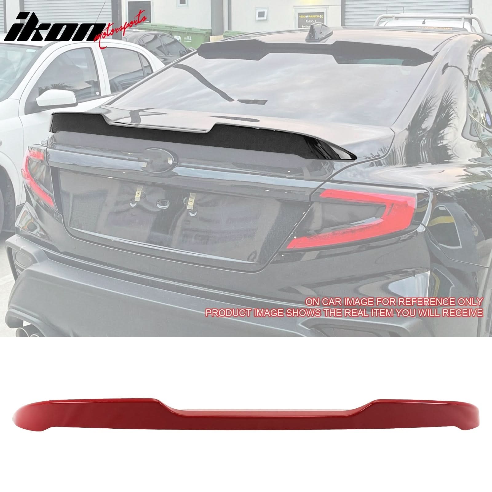 2022-2025 Subaru WRX Rear Trunk Spoiler Wing V2 Style ABS - Image 14