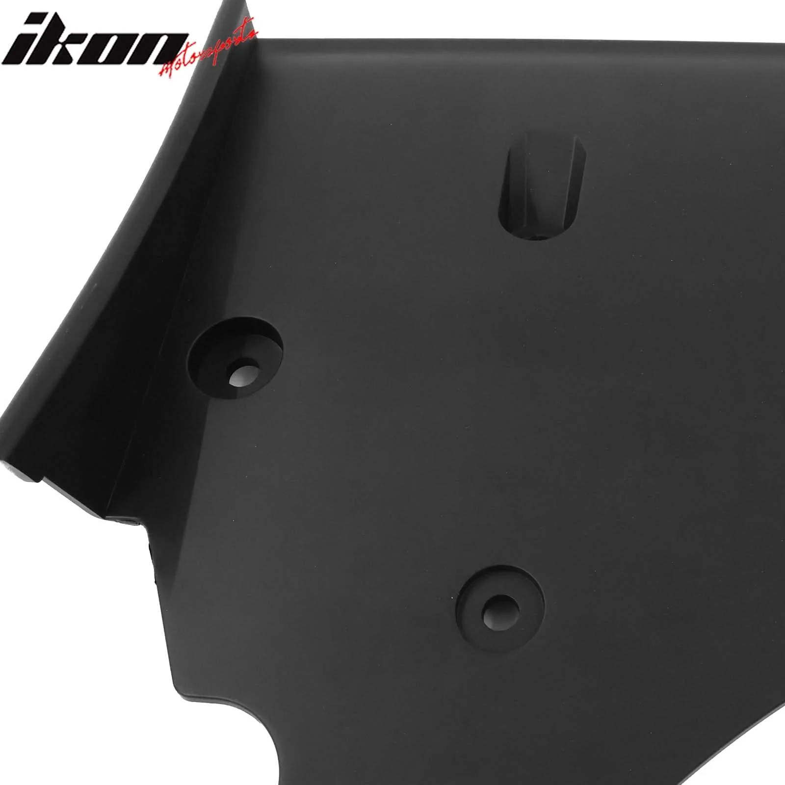 2022-2025 Subaru WRX Unpainted Black STI Style Rear Bumper Lip PP - Image 3