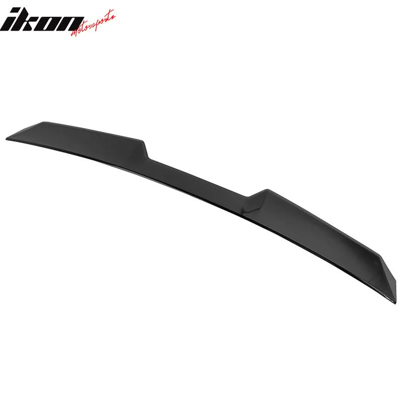 2022-2025 Subaru WRX V Style ABS Rear Roof Spoiler Painted #D4S Black - Image 3