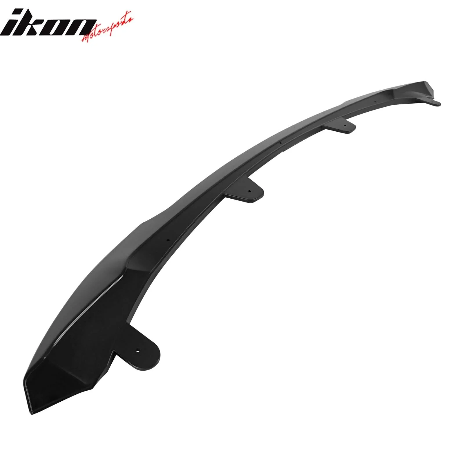 2022-2025 Toyota Corolla Auris 3rd 5-Door Gloss Black Front Bumper Lip - Image 3