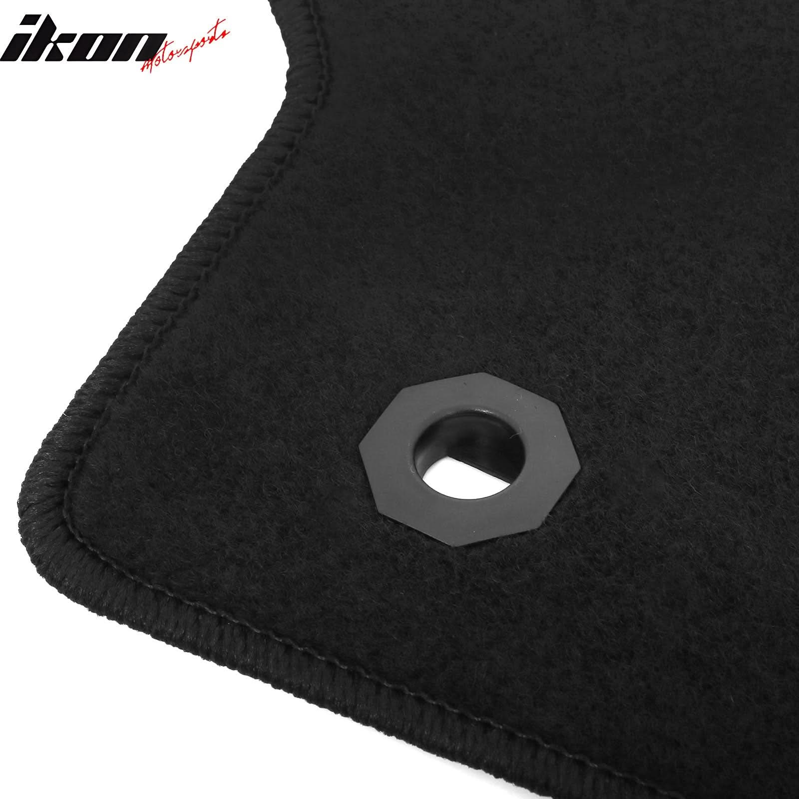 2022-2025 Toyota Corolla Cross GAS FWD Black Floor Mats Nylon 4PCS - Image 9