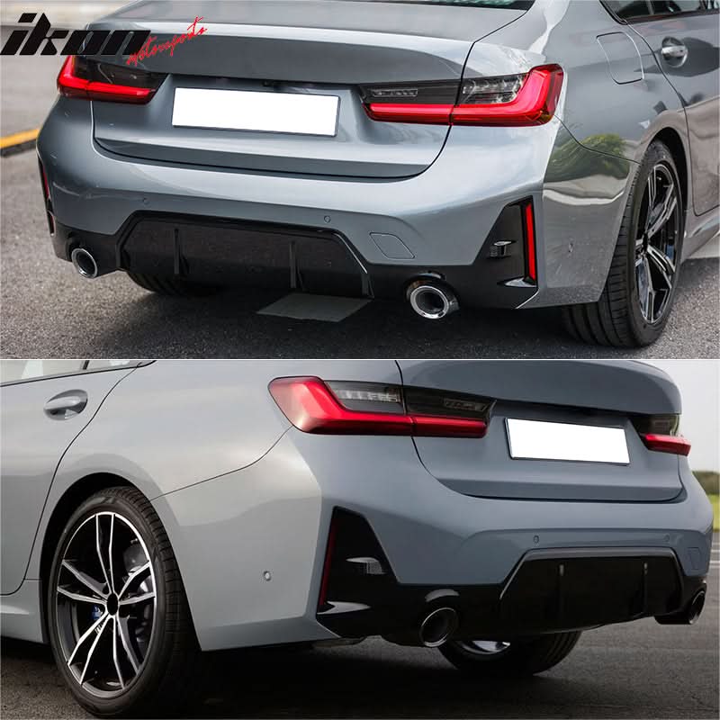 2023-2024 BMW G20 3-Series LCI & M340i M-Sport Style Rear Bumper Cover - Image 2
