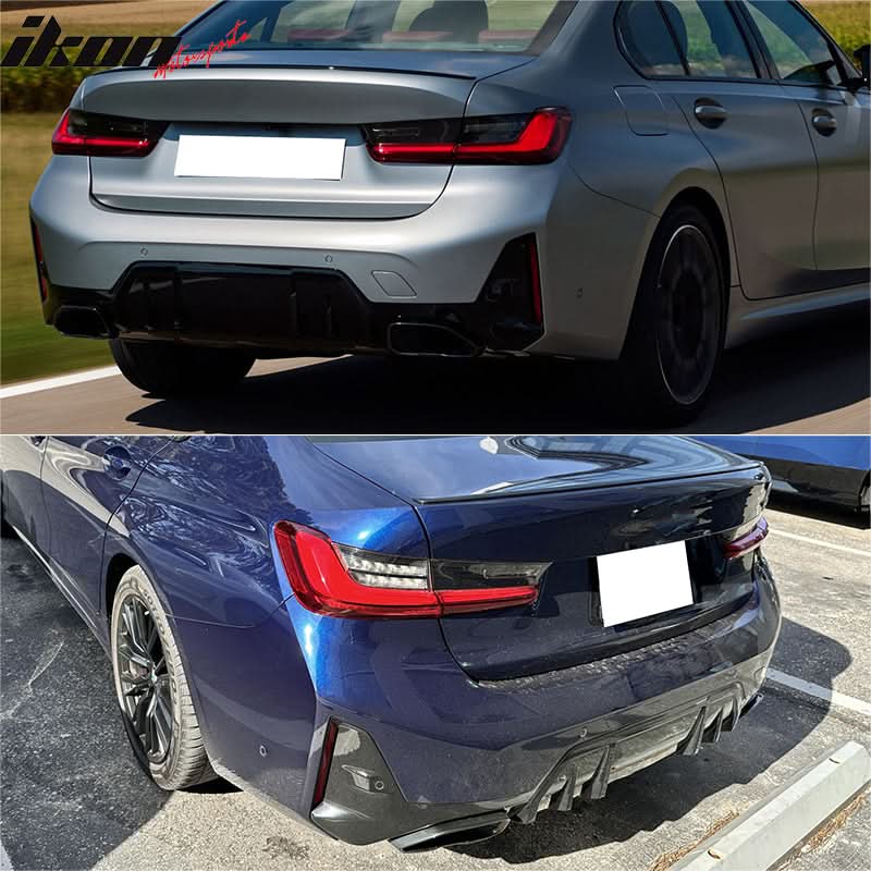 2023-2024 BMW G20 3-Series LCI M340i M-Sport Style Rear Bumper Cover - Image 2