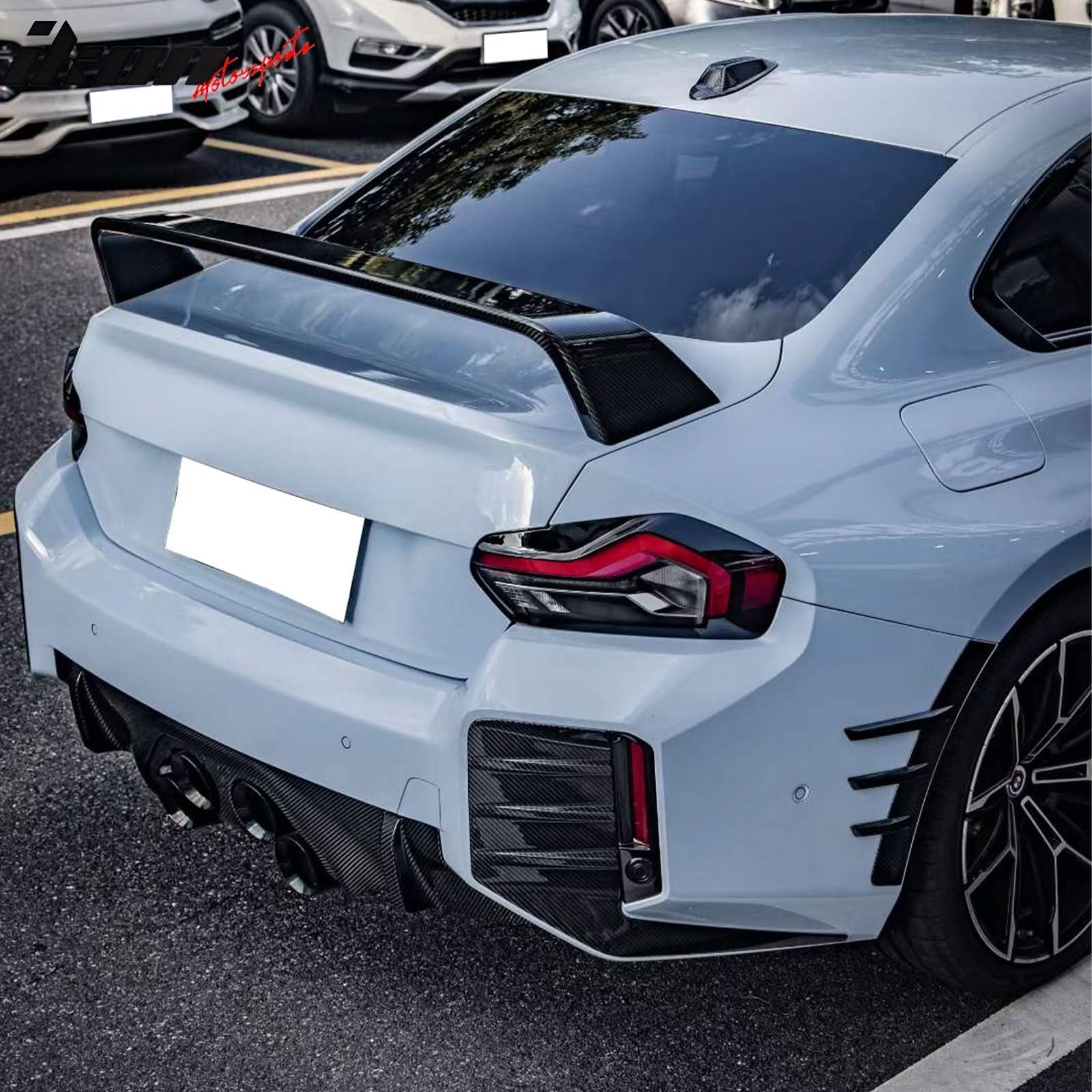 2023-2024 BMW G87 M2 Rear Side Fins M Performance Style - Image 11
