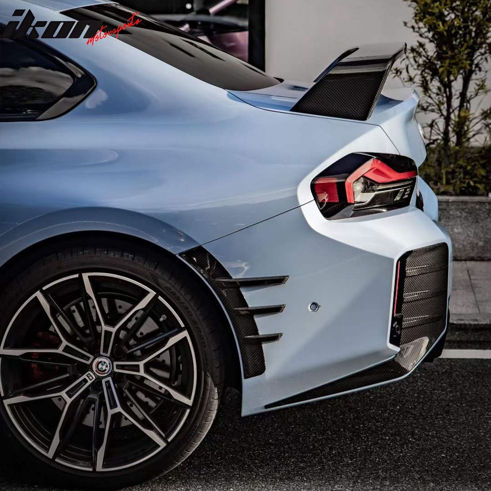 2023-2024 BMW G87 M2 Rear Side Fins M Performance Style - Image 12