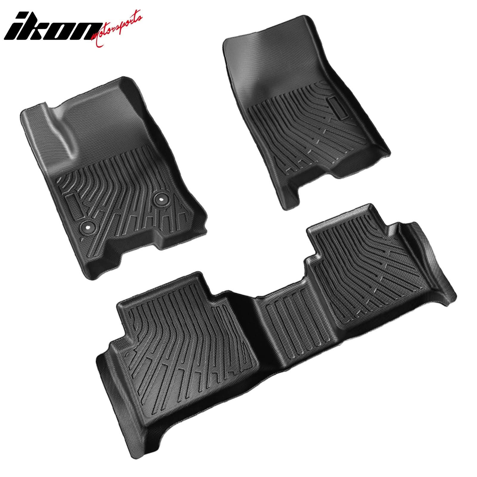 2023-2024 Chevy Colorado/GMC Canyon Floor Mats All Weather Carpets TPE - Image 2