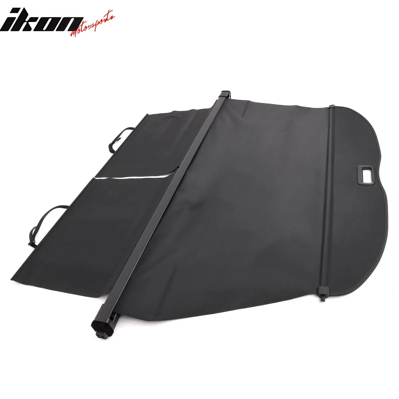 2023-2024 Honda Pilot Black Retractable Rear Trunk Cargo Cover - Image 4