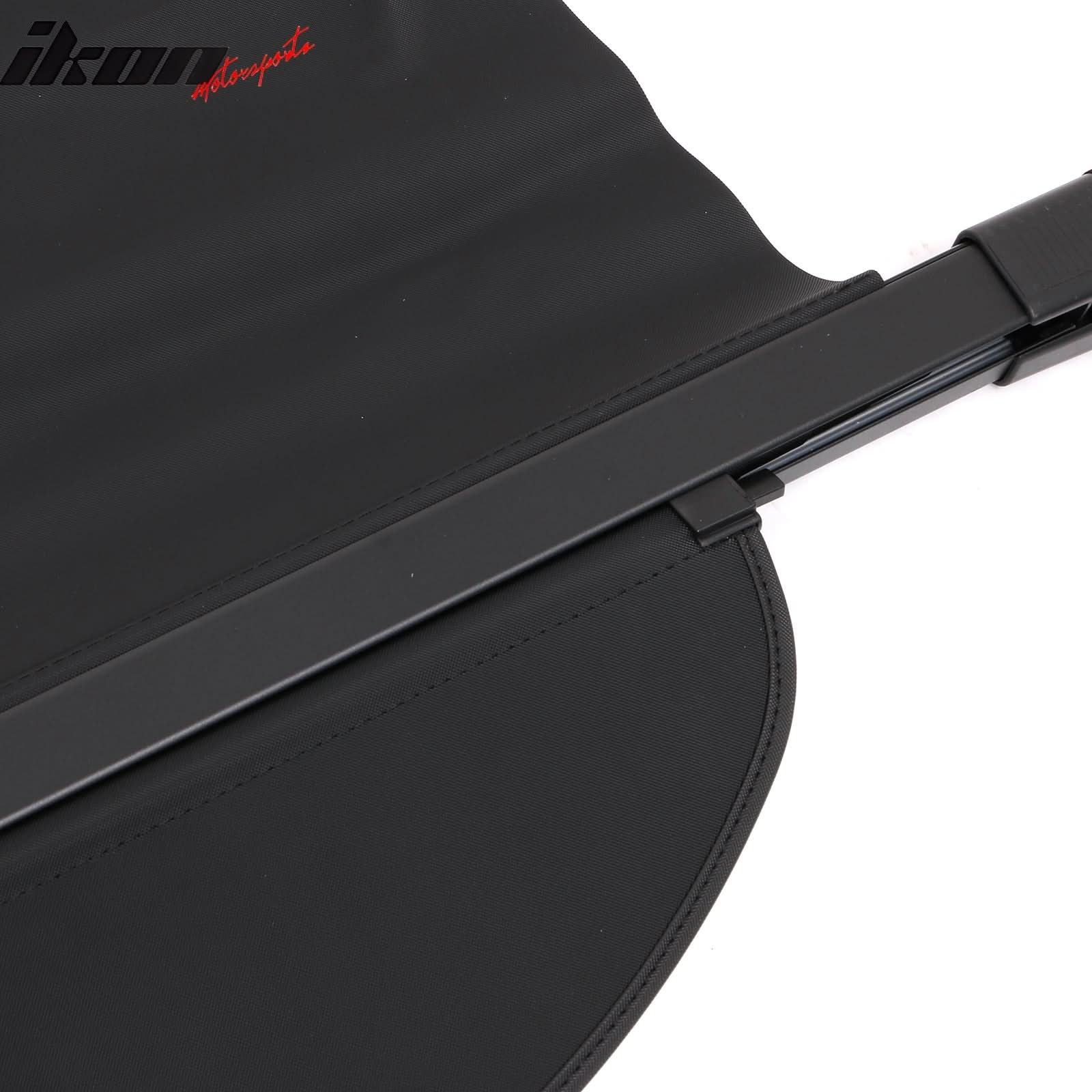 2023-2024 Honda Pilot Black Retractable Rear Trunk Cargo Cover - Image 8