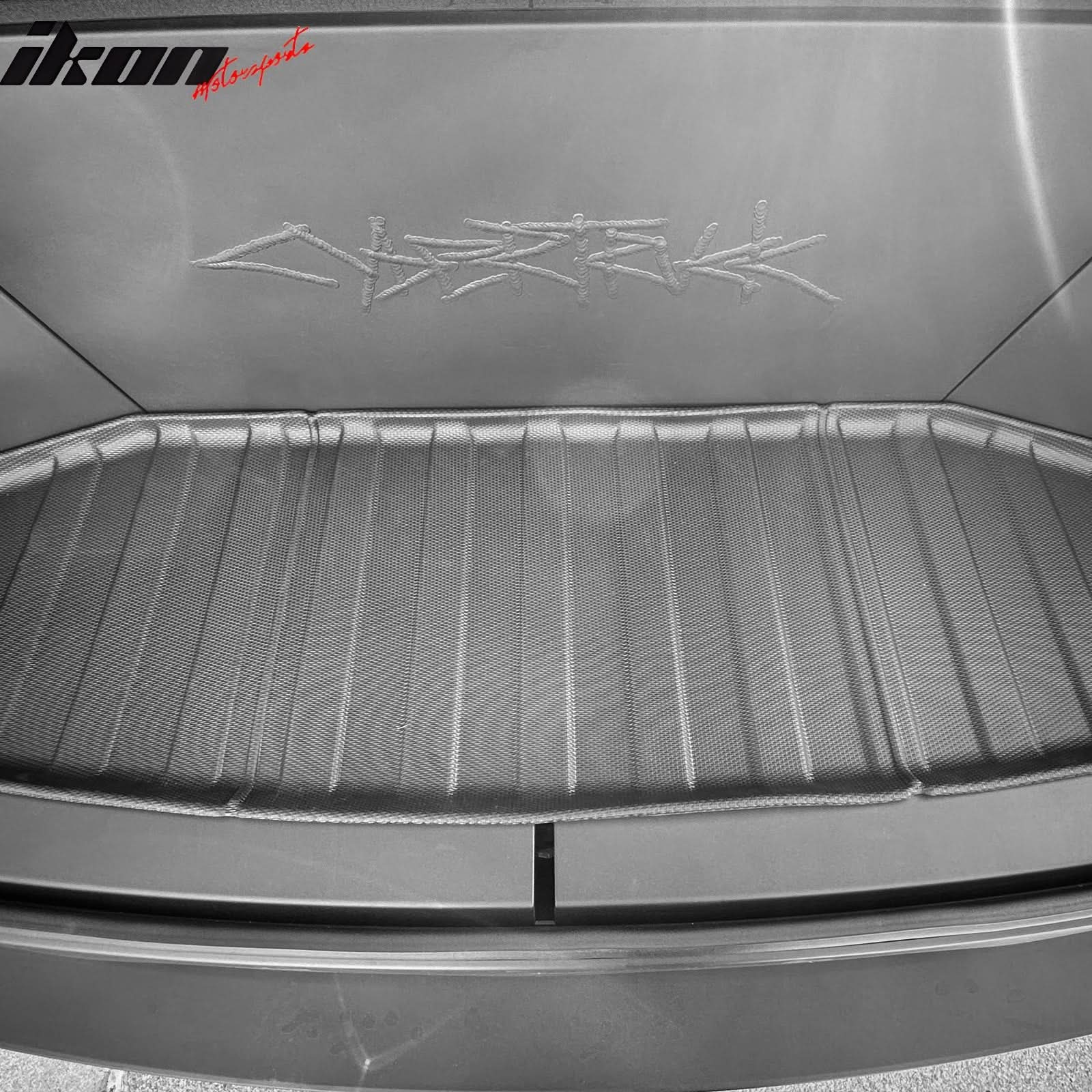 2023-2024 Tesla Cybertruck Front Rear Floor Mats Truck Bed Mat TPE - Image 10