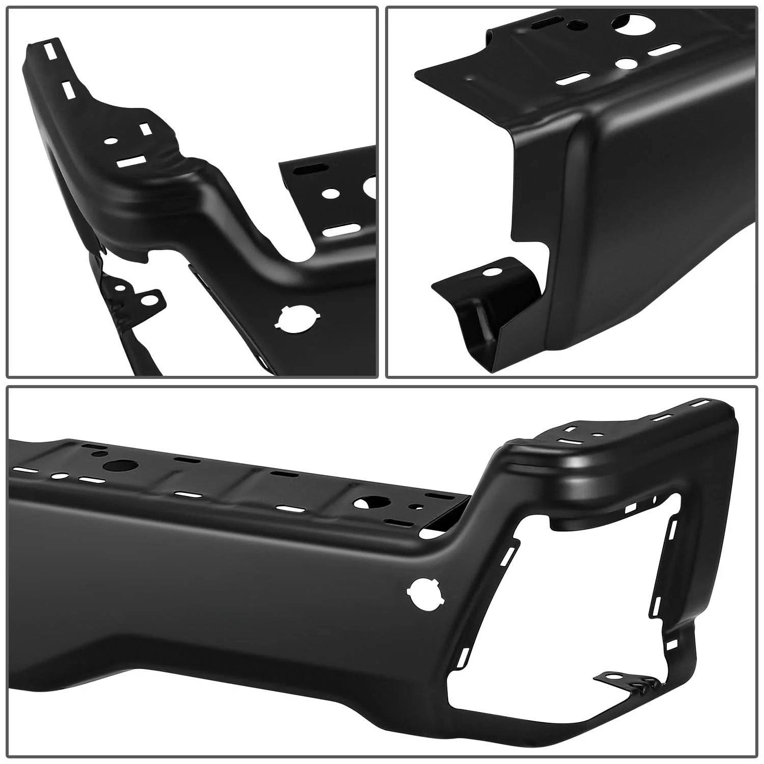 2023-2025 Ford F-250/F-350/F-450 Super Duty Rear Bumper Cover w/ Sensor Holes - Image 2