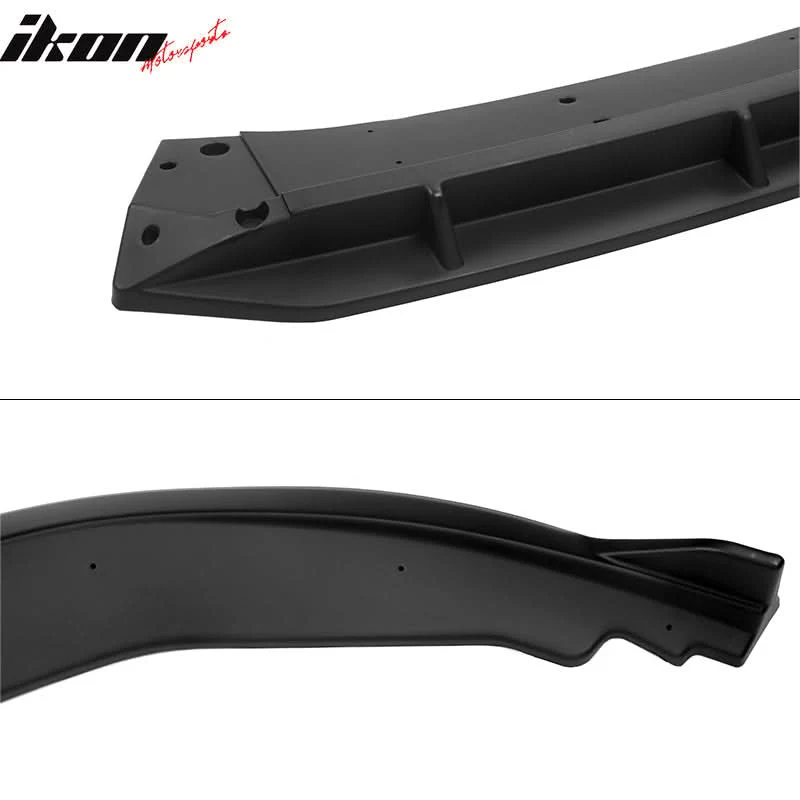 2023-2025 Honda Accord Front Bumper Lip V1 4PC Spoiler Black PP - Image 21
