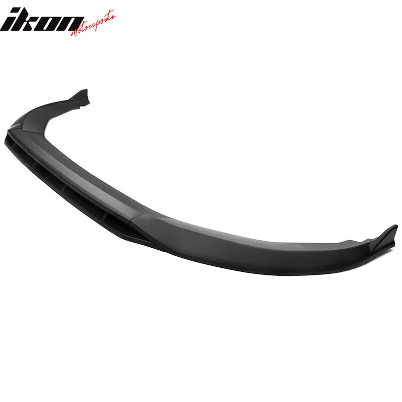 2023-2025 Honda Accord Front Bumper Lip V1 4PC Spoiler Black PP - Image 4