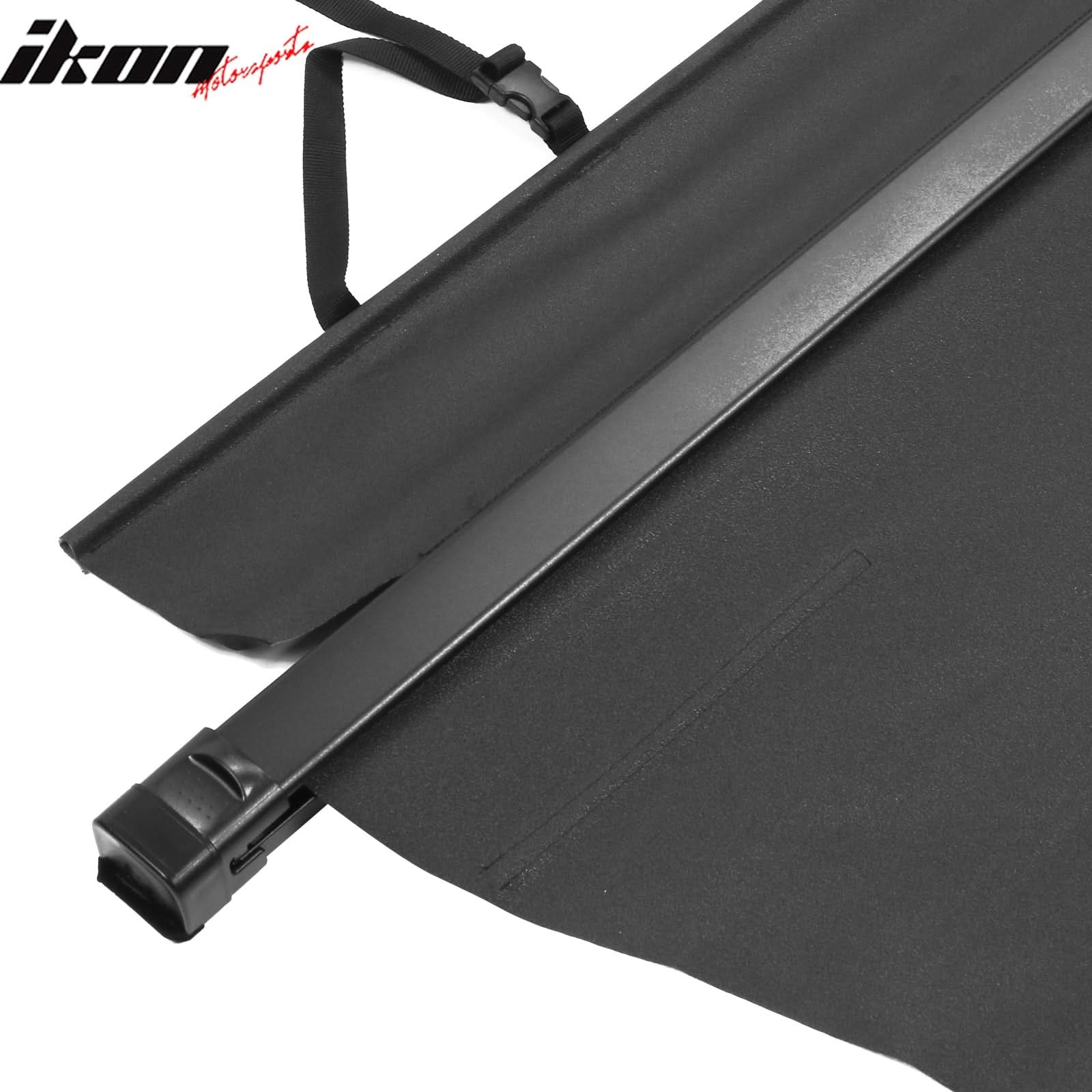 2023-2025 Honda CR-V 4-Door Black Trunk Cargo Cover PVC Aluminum Rod - Image 6