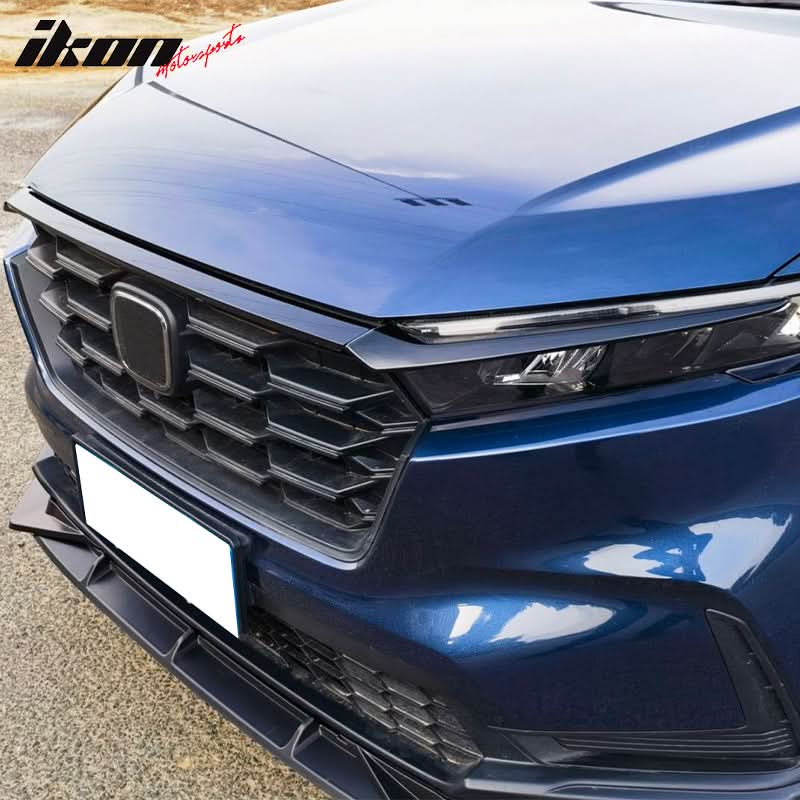 2023-2025 Honda CR-V 4DR Grill Gloss Black Bumper Grille Cover Trim - Image 2