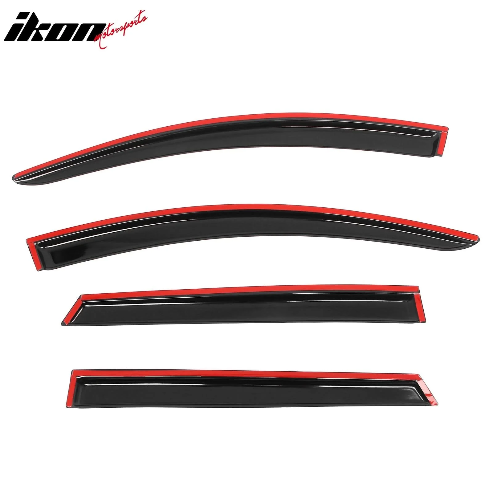 2023-2025 Kia Sportage 4PCS Tape on Window Visors Vent Rain Sun Guards - Image 5
