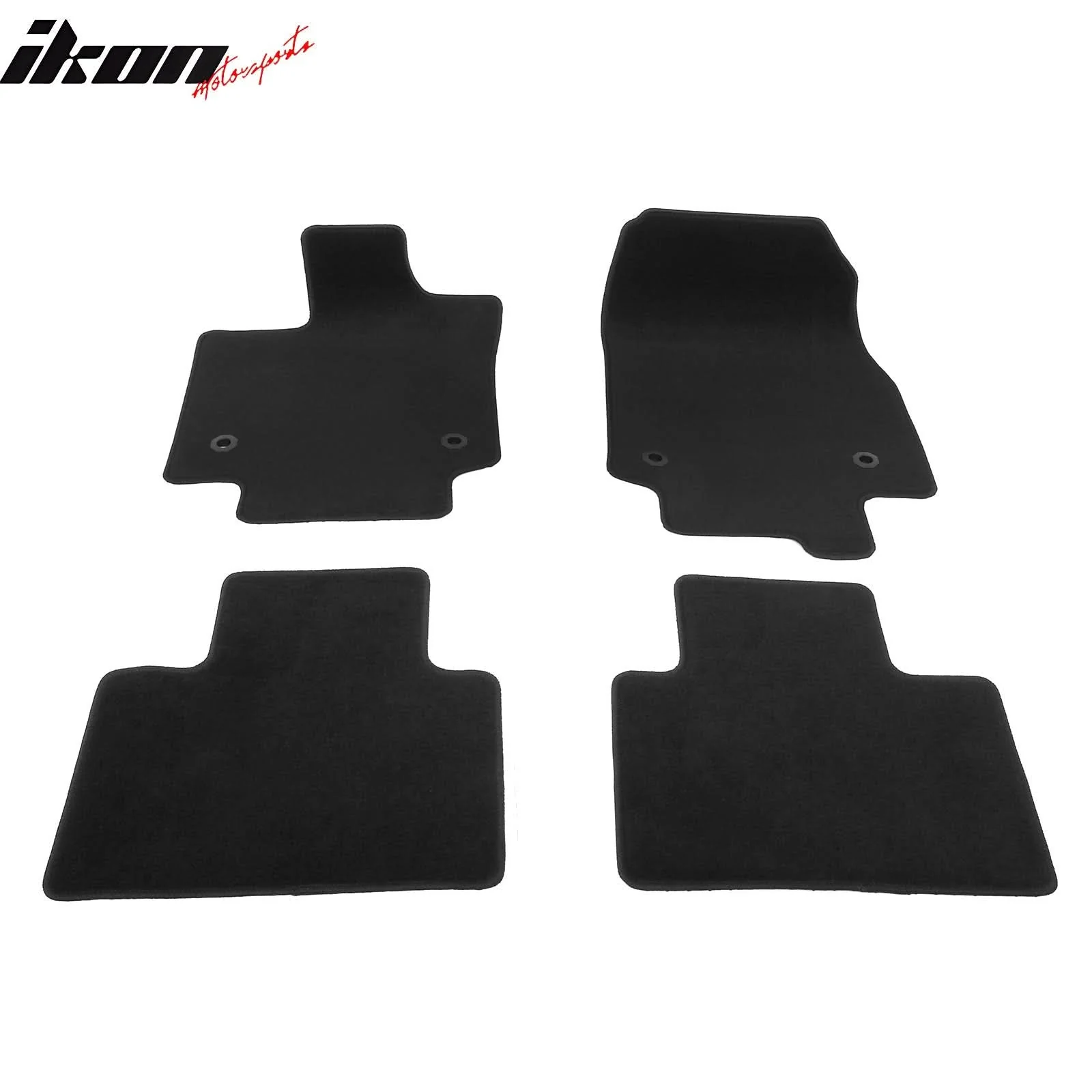 2023-2025 Lexus RX350 RX350h RX450h+ RX500h Black Floor Mats Nylon - Image 4