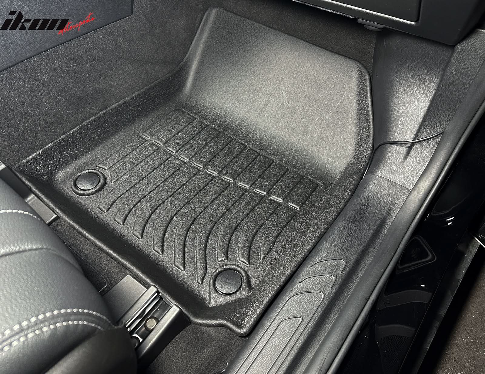 2023-2025 VinFast VF8 3D Molded TPE Floor Mats Front 2nd Row Liner 3PC - Image 6