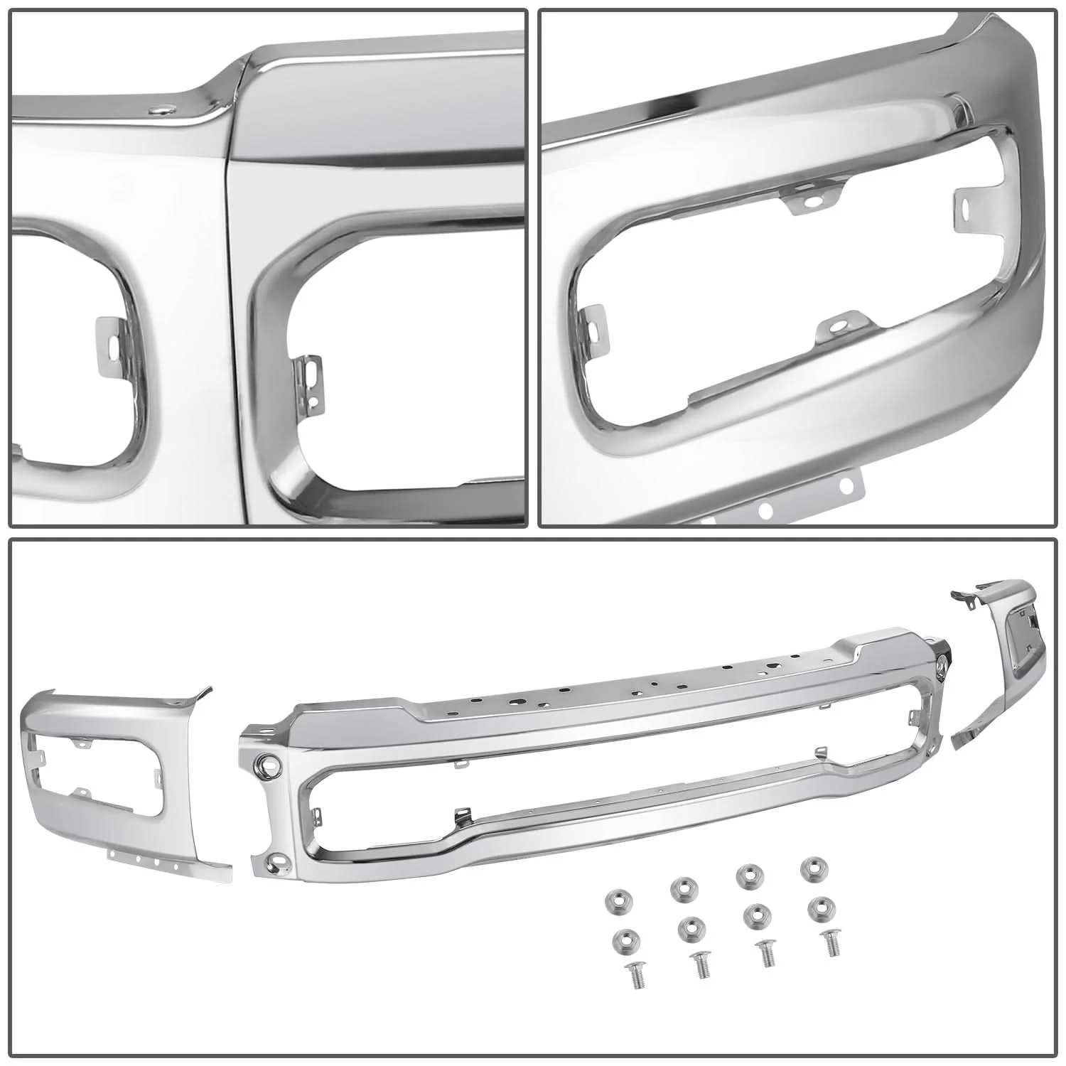 2023-2026 Ford F-250/F-350 Super Duty Front Bumper Cover w/ Sensors - Image 2