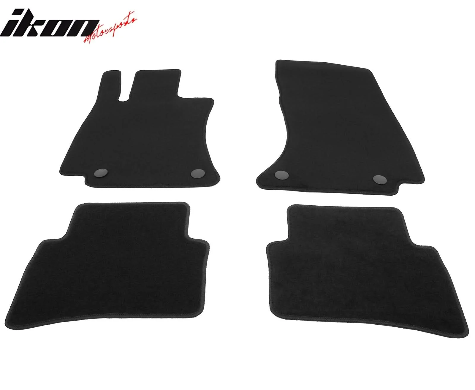 2024-2025 Benz E-Class W214 E200 E350 E450 Black Floor Mats Nylon - Image 2