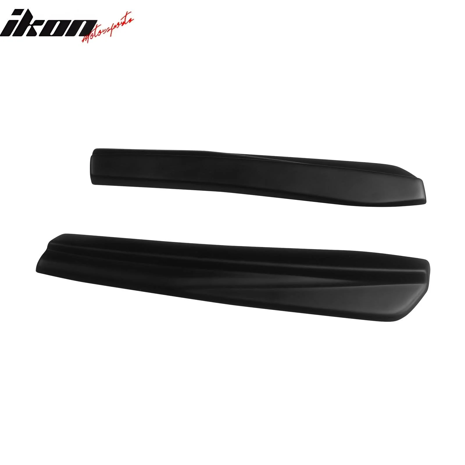 2024-2025 Ford Mustang Dark Horse IKON Matte Black Rear Bumper Aprons - Image 3
