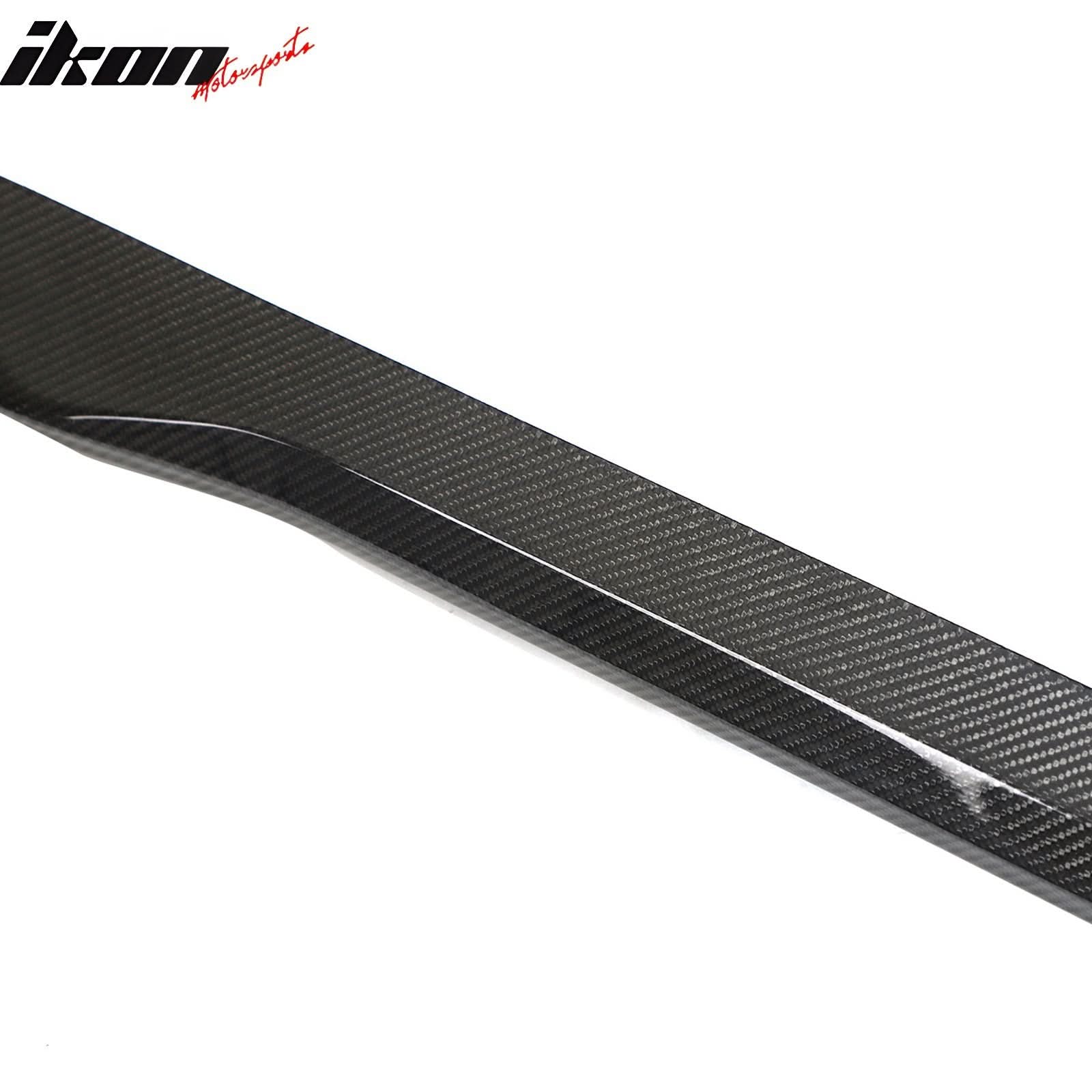 2024-2025 Ford Mustang OE Style 2PCS Side Skirts Panel Carbon Fiber CF - Image 8