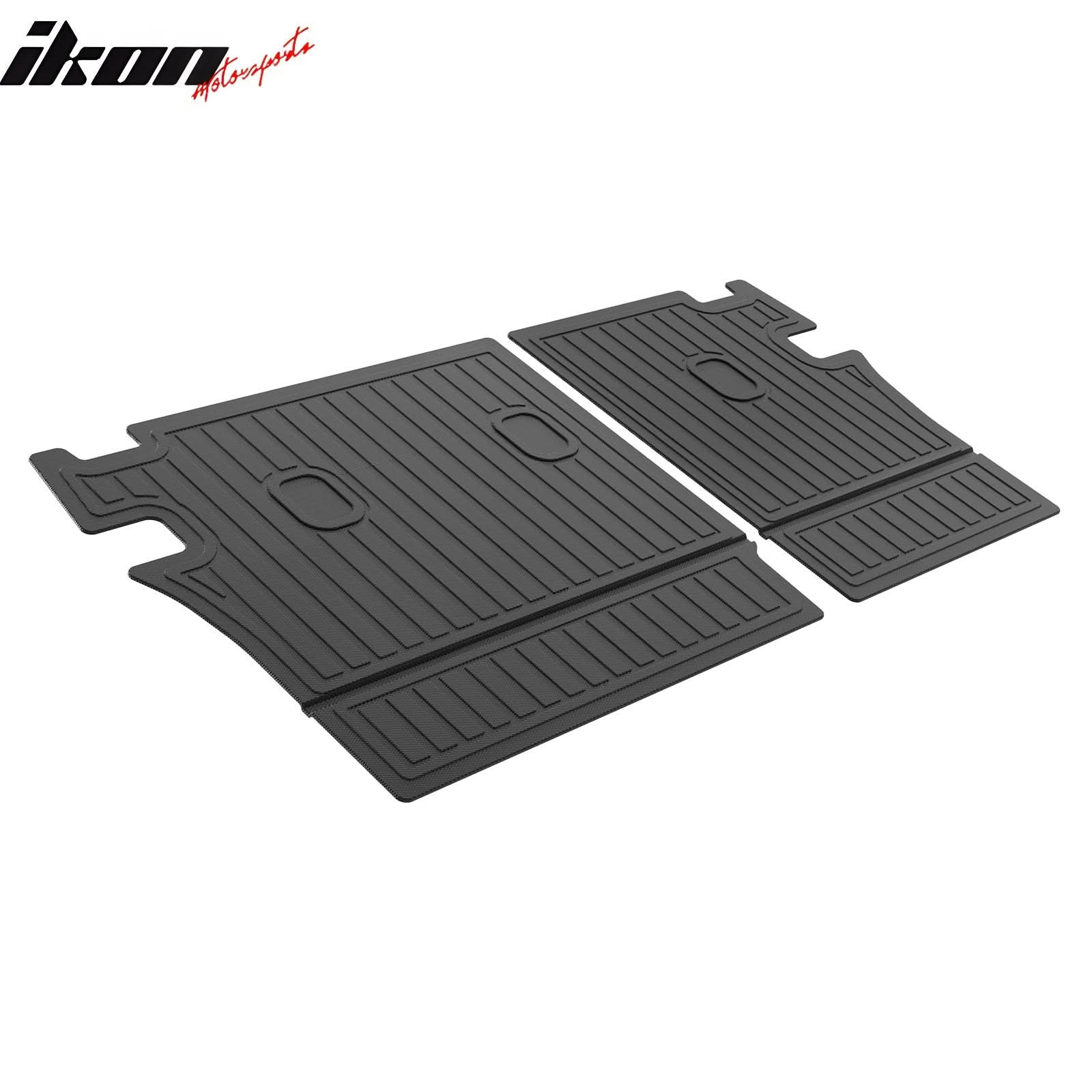 2024-2025 Hyundai Kona/Kona EV Rear Back Seat Backrest Mats Liner TPE - Image 2